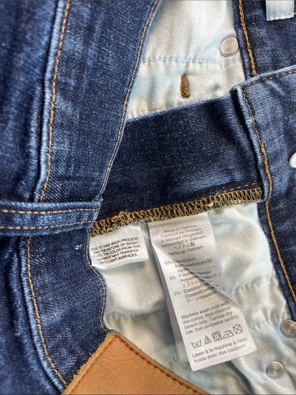 J Crew Women’s Classic Mid-Rise Dark Blue Denim Jeans Sz 26